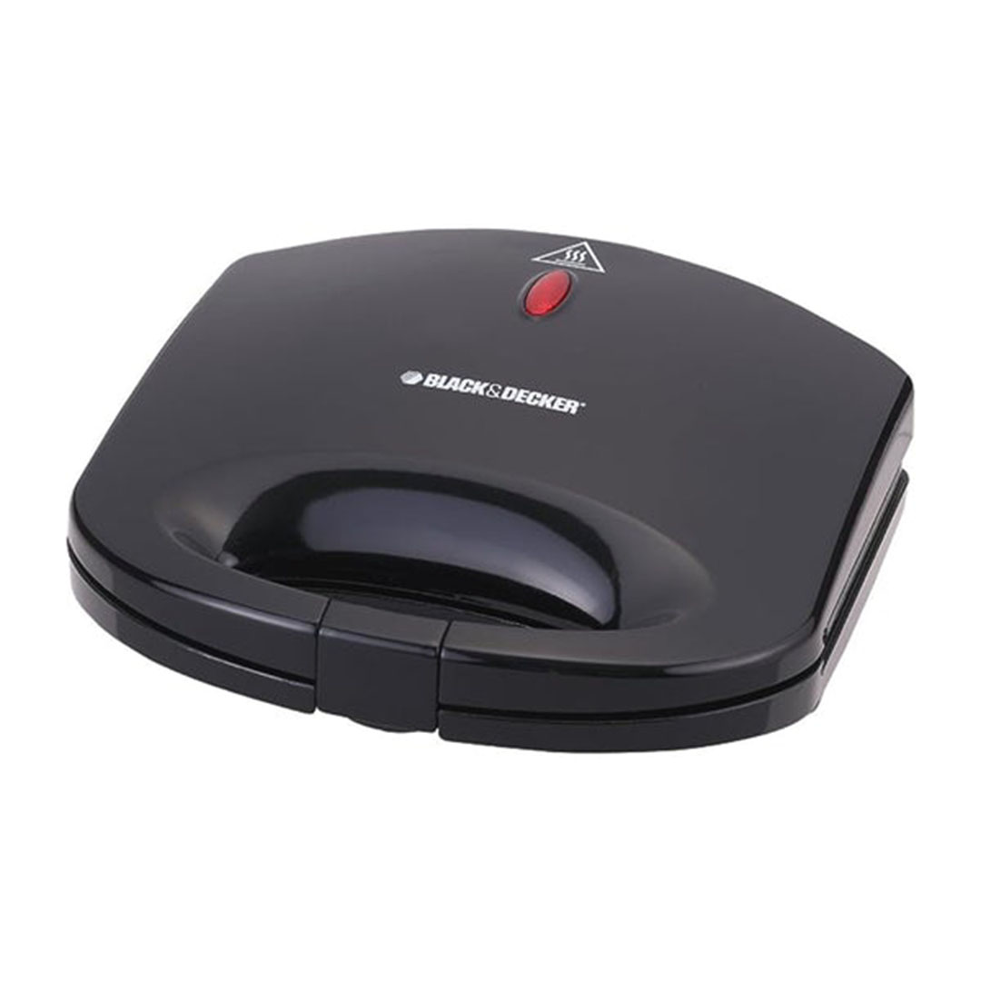 TS1000-B5 ماكينة صنع الساندوتش بلاك أند ديكر - 600 وات - اسود