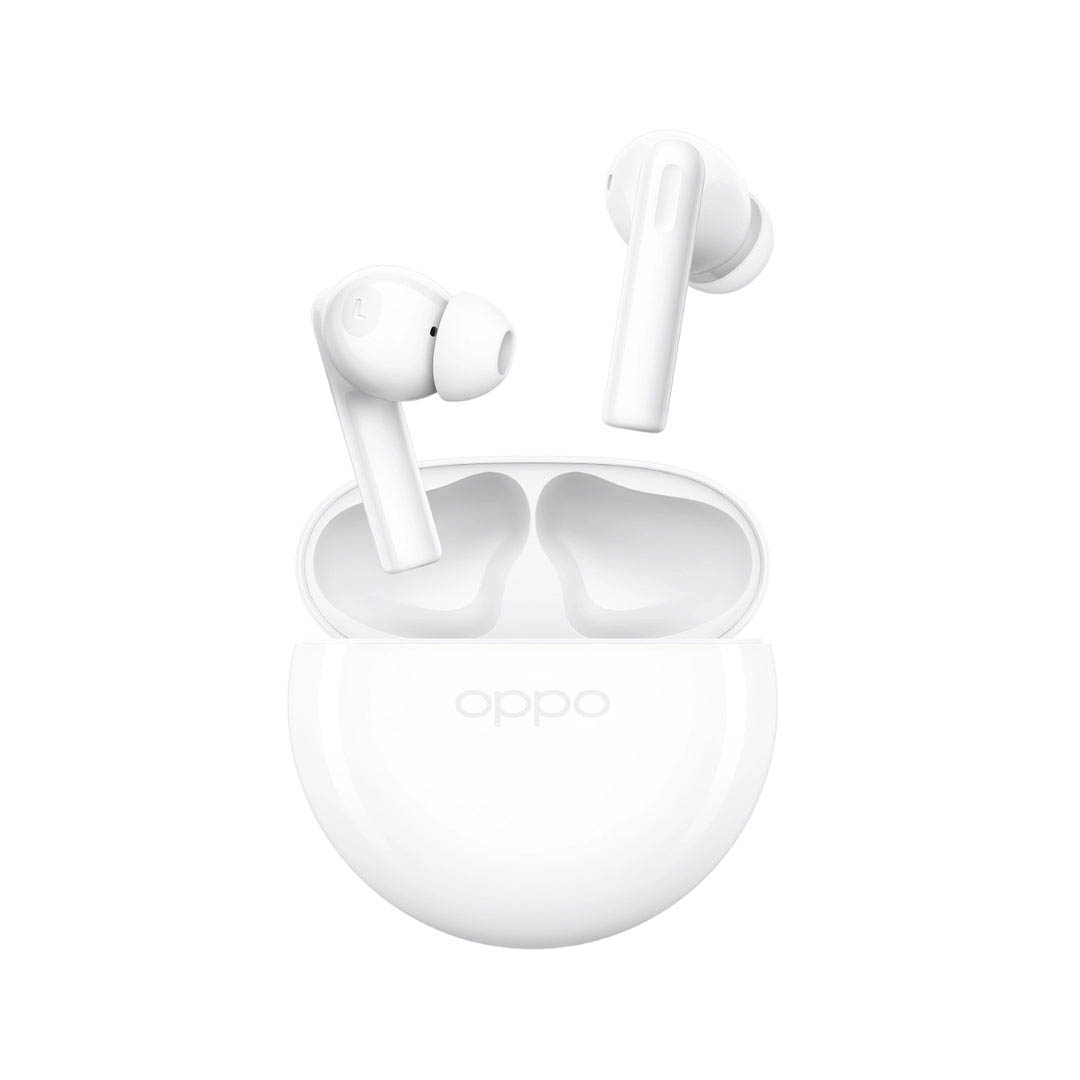 سماعة اوبو بلوتوث Enco Buds2 - أبيض