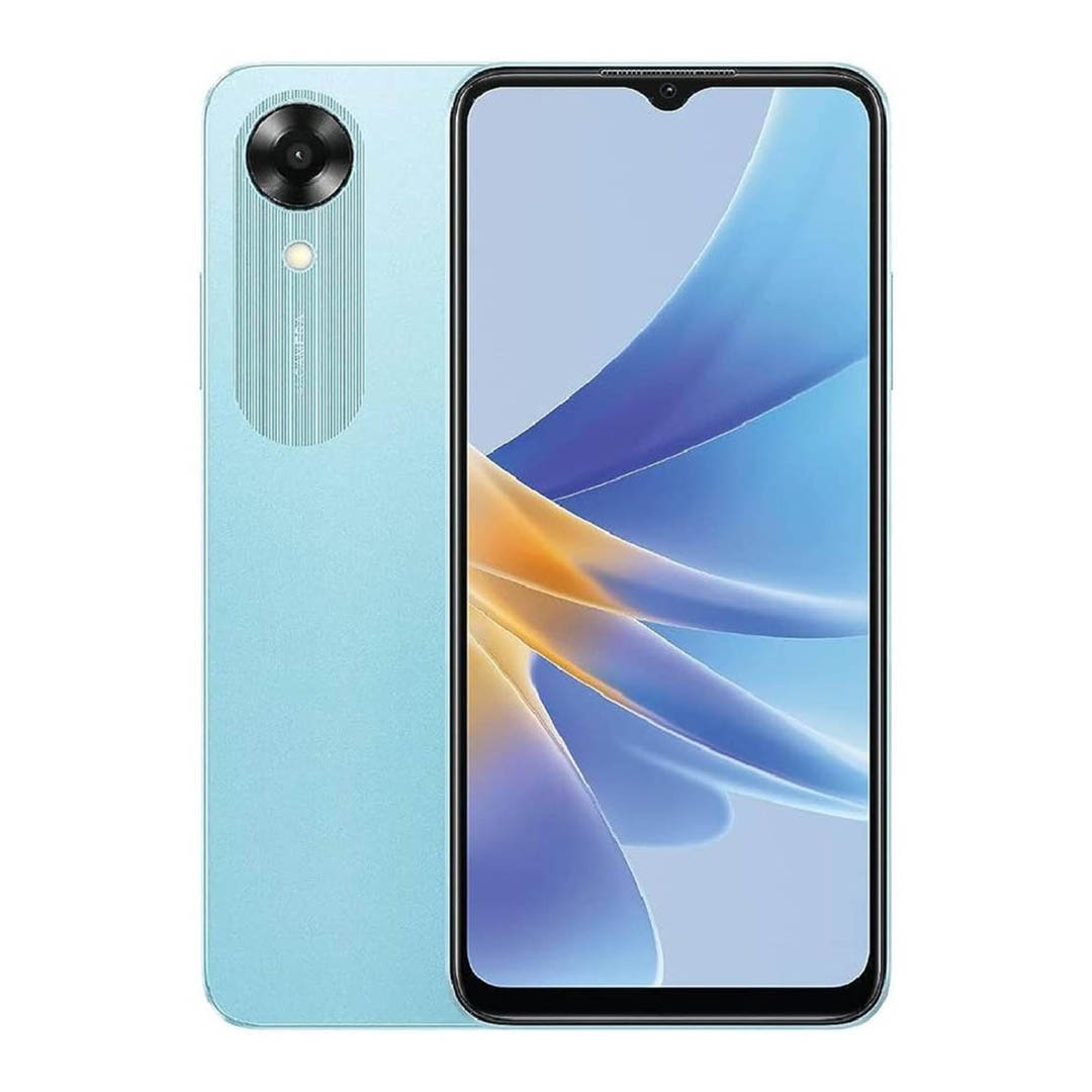 اوبو A17K موبايل - 64/3 جيجا - شريحتين - 4G - لبني