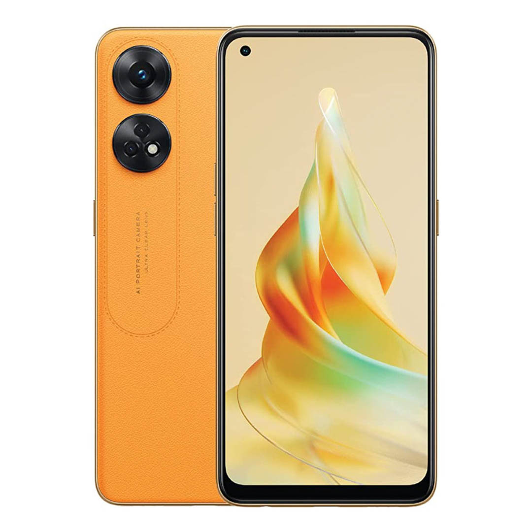 اوبو 8T رينو - 256/8 جيجا - شريحتين - 4G - برتقالي - MO660
