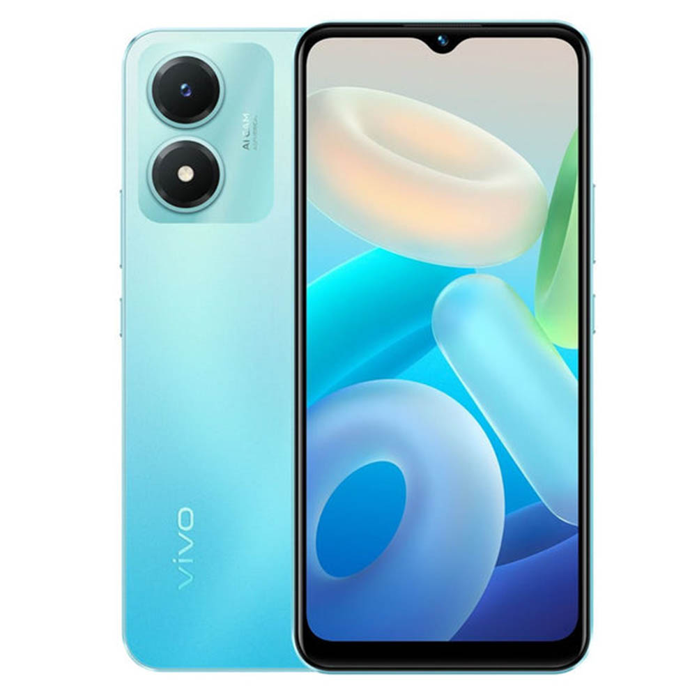 فيفو Y02s موبايل - 32/3 جيجا - شريحتين - 4G - أزرق