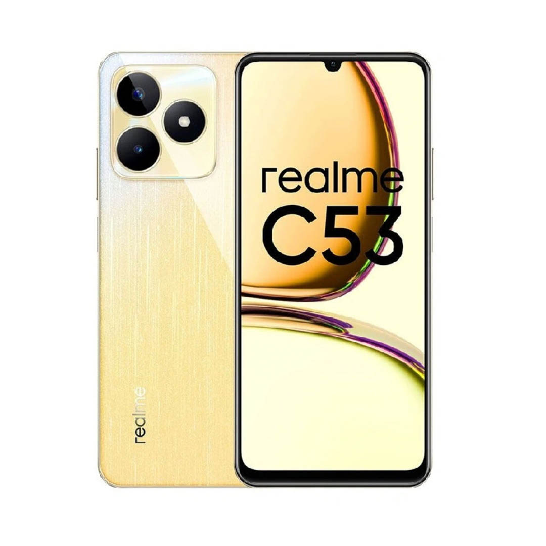ريلمي C53 موبايل - 128/6 جيجا - شريحتين - 4G - ذهبي - I053