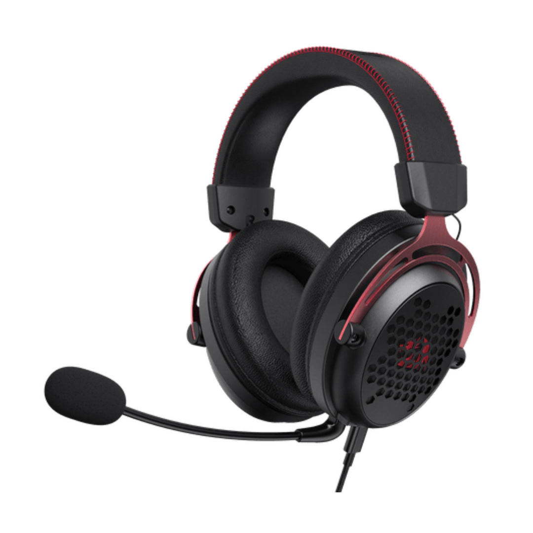 H386 سماعة رأس سلكية للالعاب - أسود