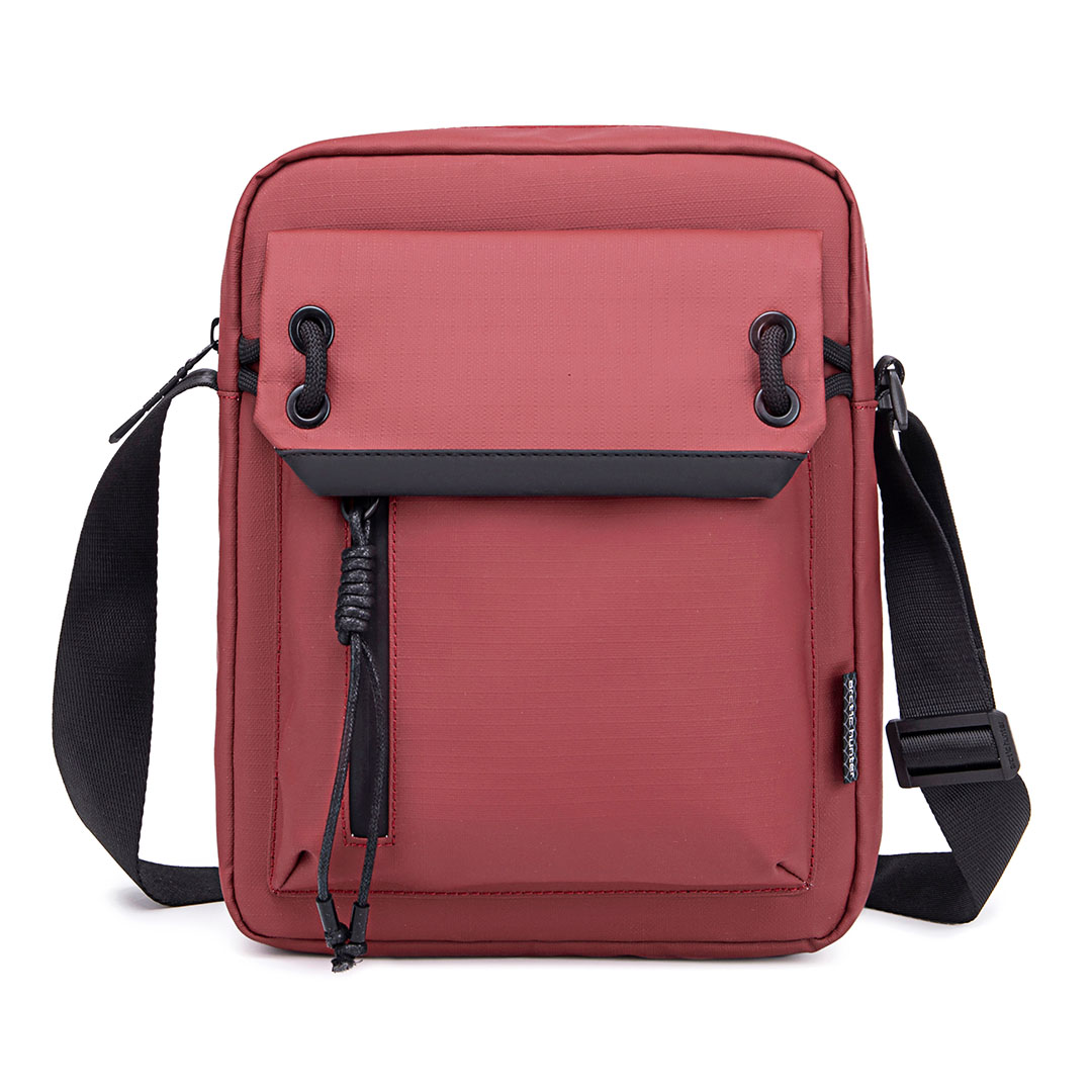 K00527 شنطة كروس للجنسين - أحمر