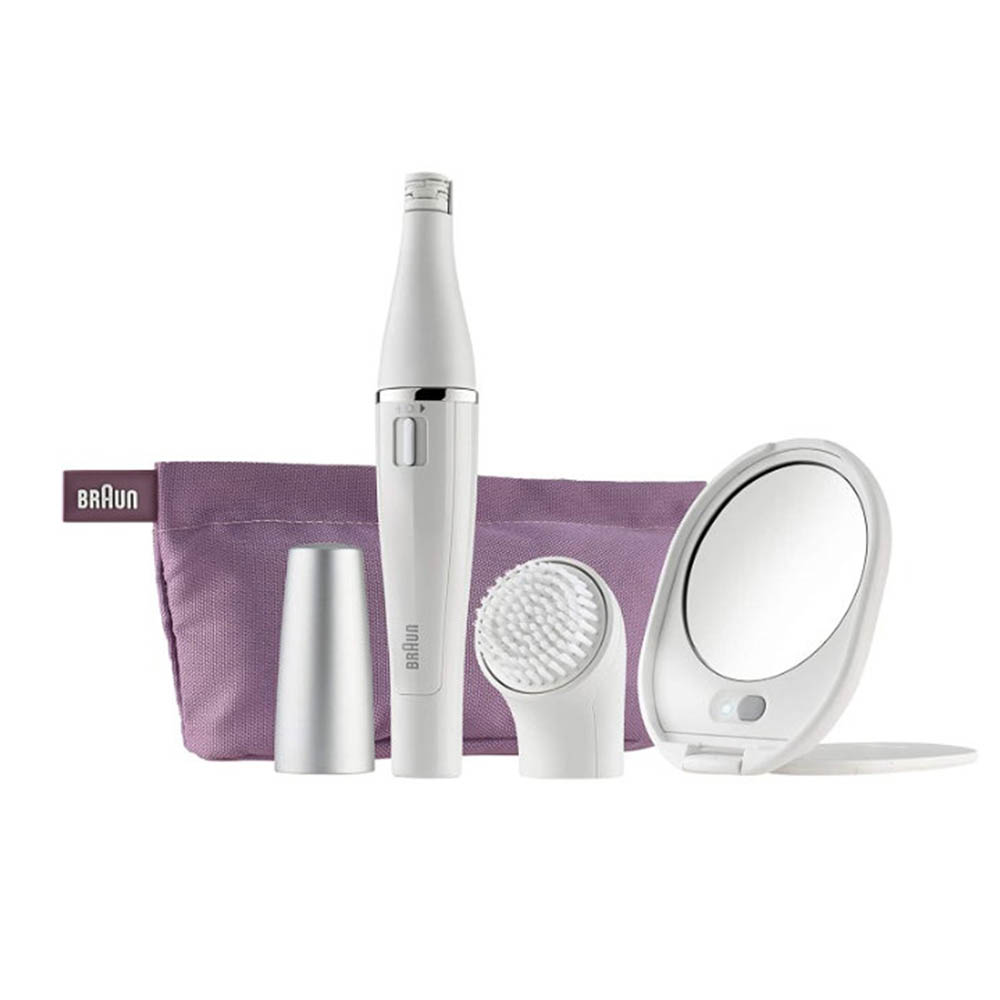 SE830 جهاز إزالة شعر الوجه 2*1 - أبيض