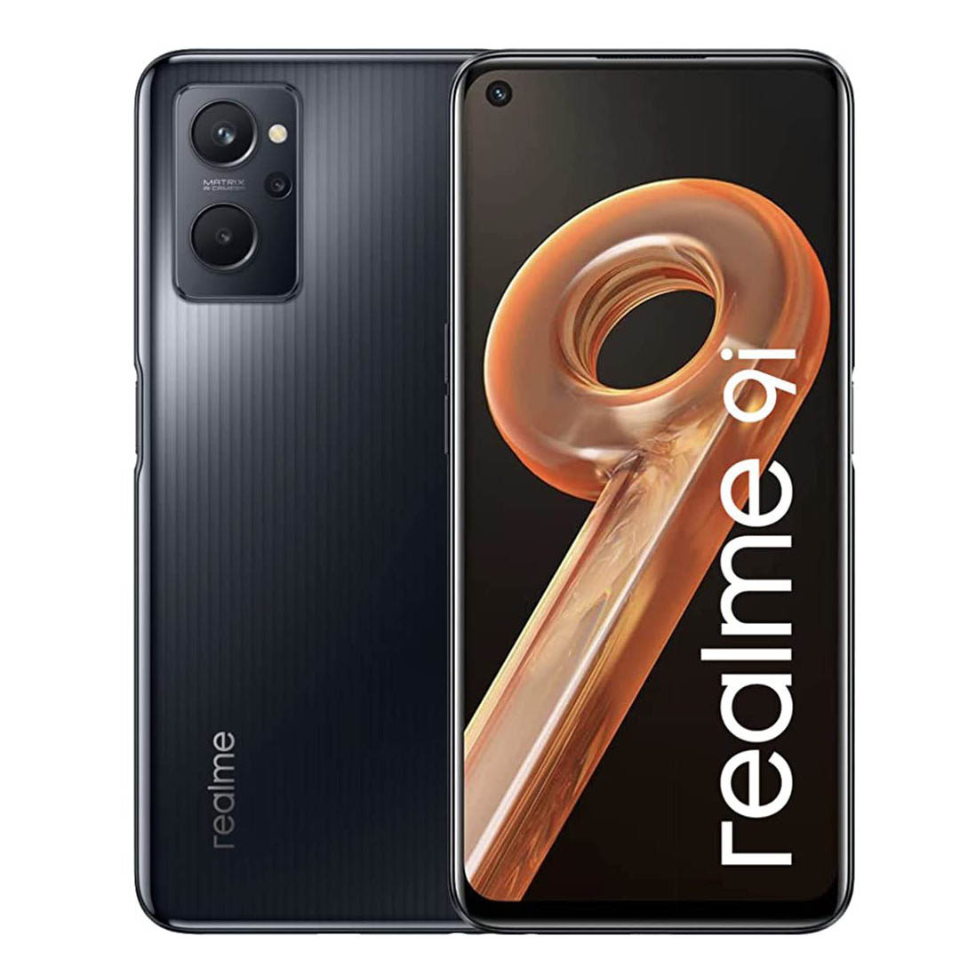 ريلمي 9i موبايل - 128/4 جيجا - شريحتين - 4G - أسود