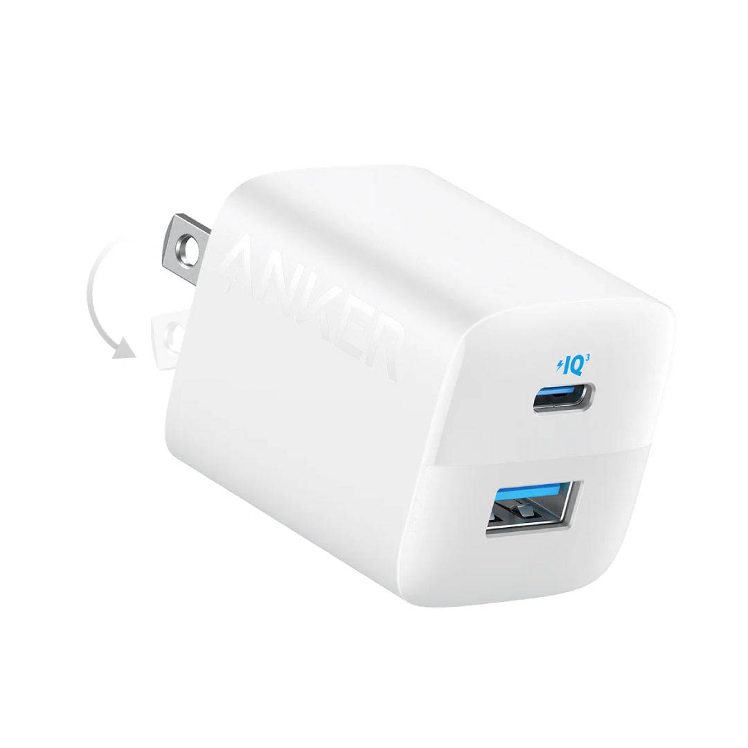 323 رأس شاحن سريع - 33 وات - أبيض