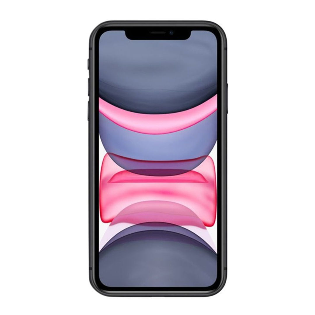 موبايل ايفون 11 - 128/4 جيجا - 4G - أسود - Mo-13