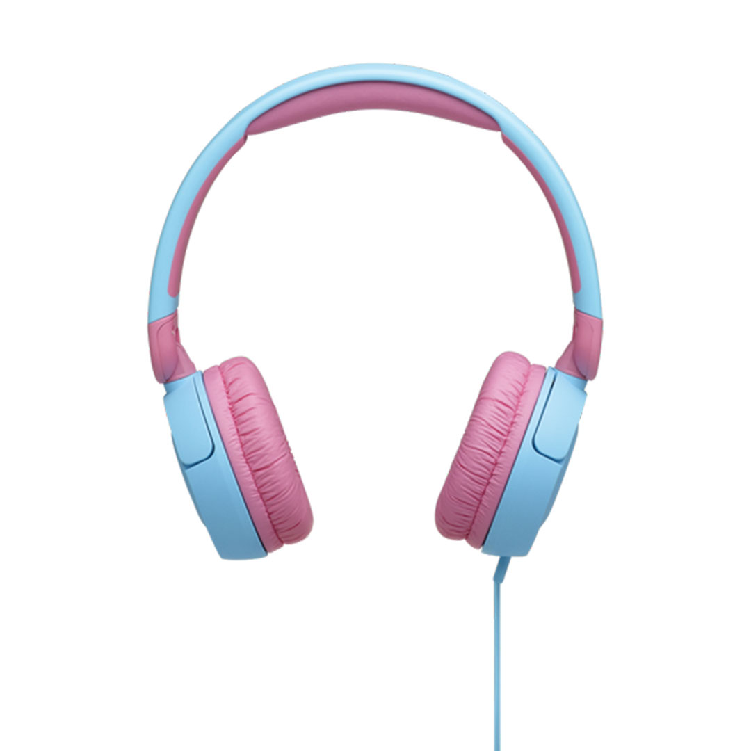 Jr310 سماعة فوق الرأس سلكية للأطفال - أزرق/بينك