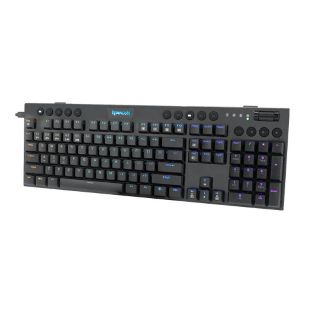 K618 كيبورد العاب لا سلكي - أسود