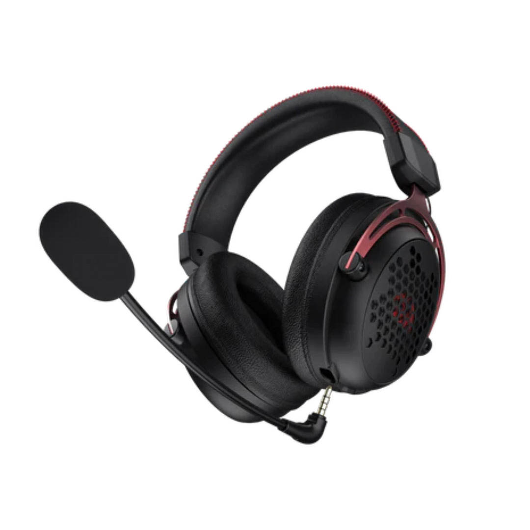 H386 سماعة رأس سلكية للالعاب - أسود