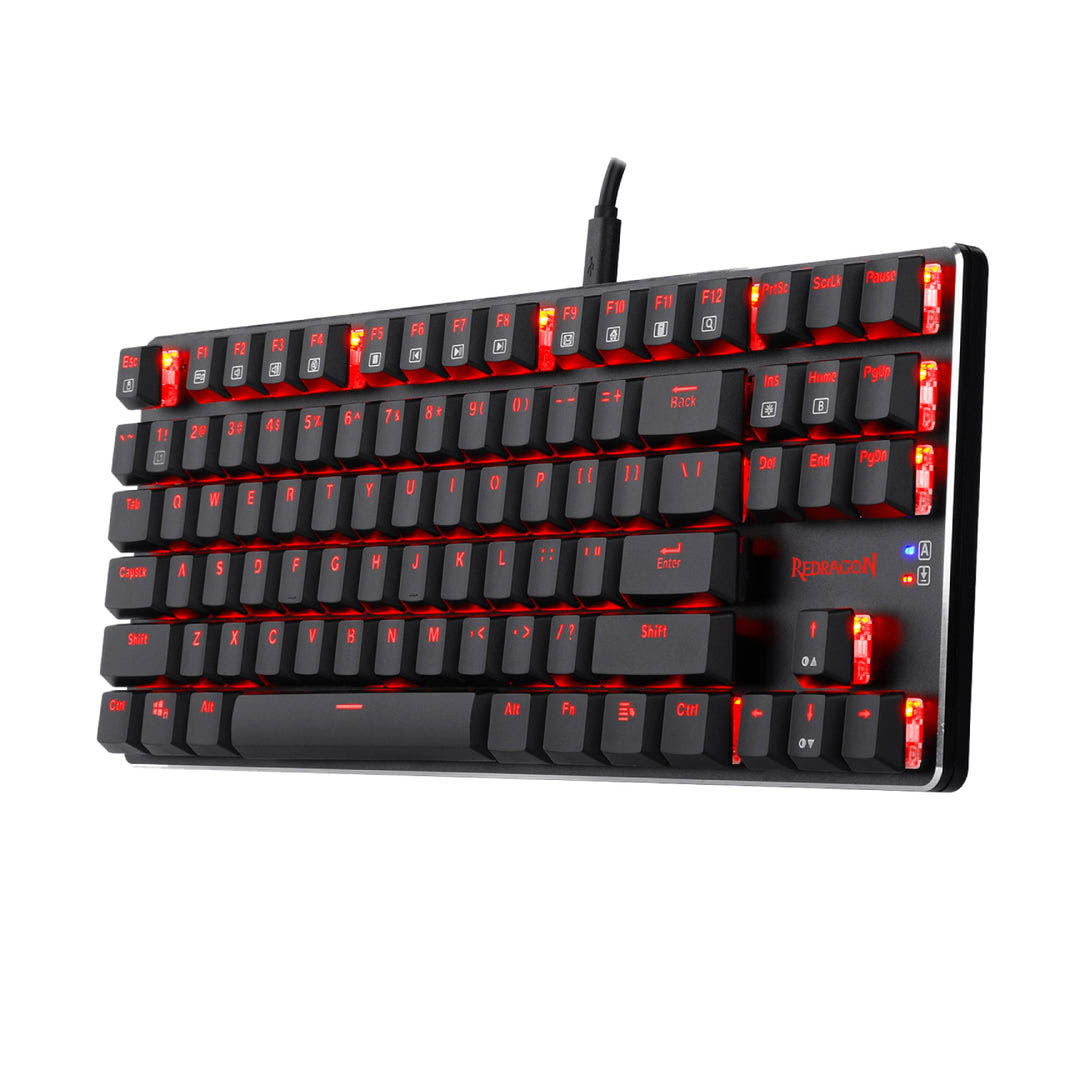 K590 كيبورد العاب سلكي ولا سلكي - أسود