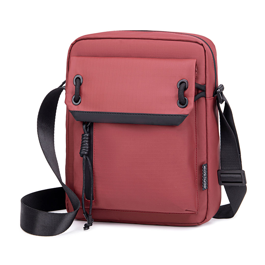 K00527 شنطة كروس للجنسين - أحمر