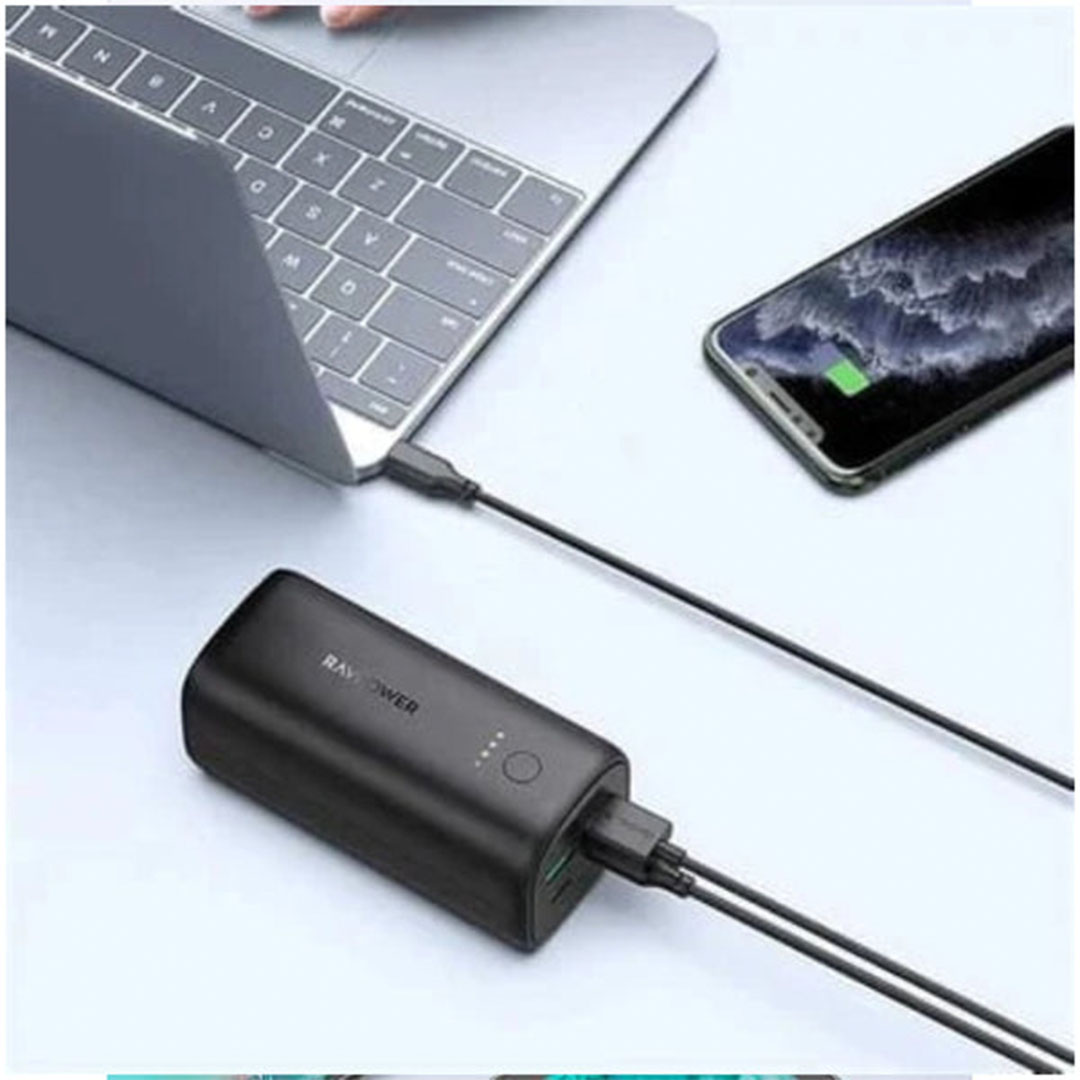 RP-PB208 باور بانك 4 مخرج - 20000 امبير - أسود