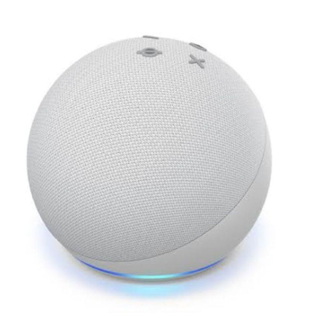 مكبر صوت ذكي - أبيض
