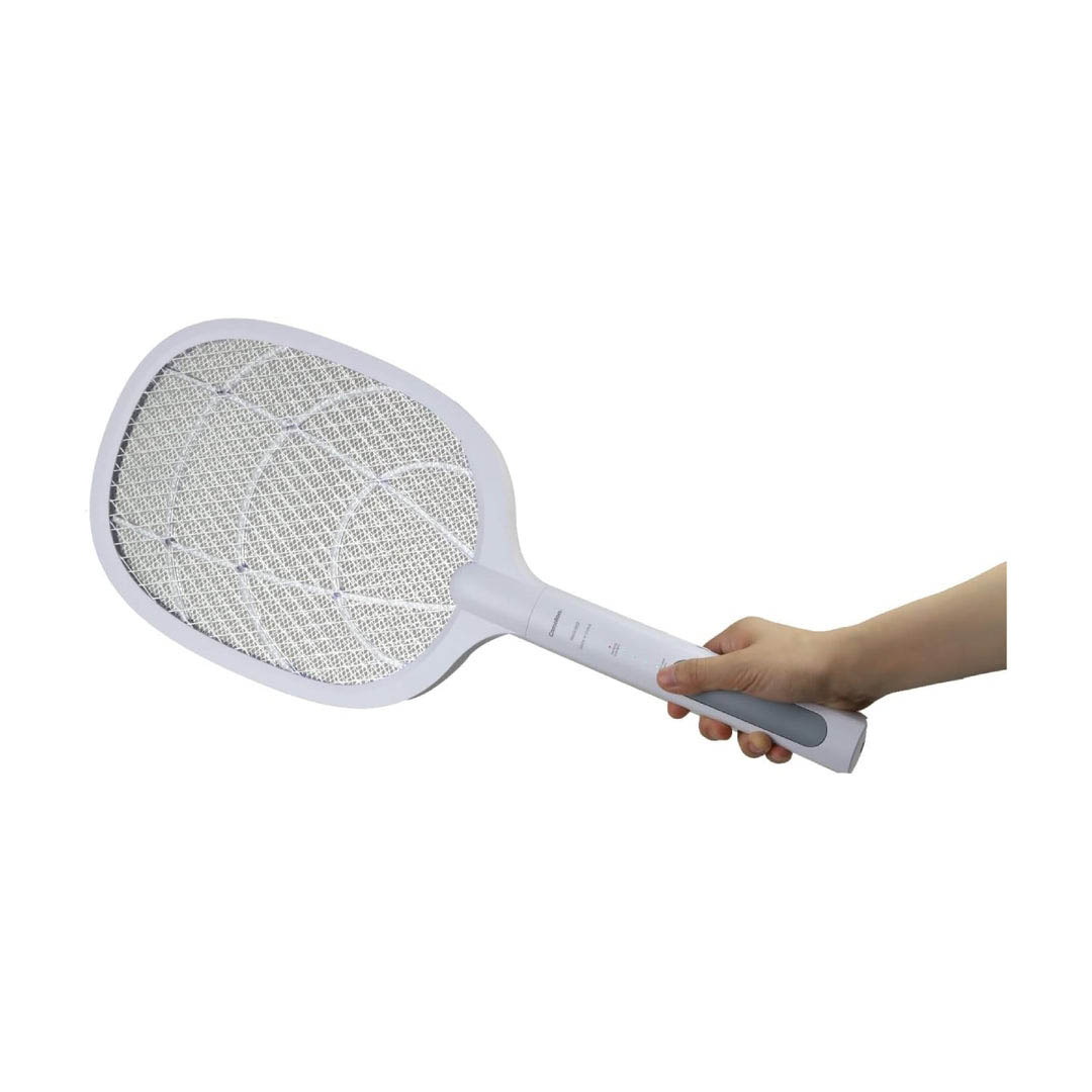 RMS-002-CB مضرب الناموس قابل للإعادة الشحن - أبيض