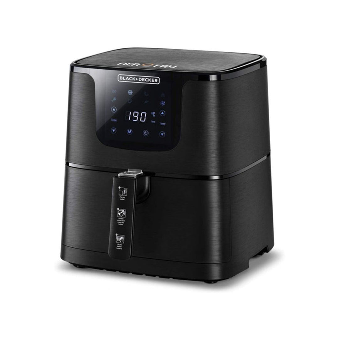 بلاك أند ديكر قلاية بشاشه رقميه - 4.3 لتر - اسود - AF700