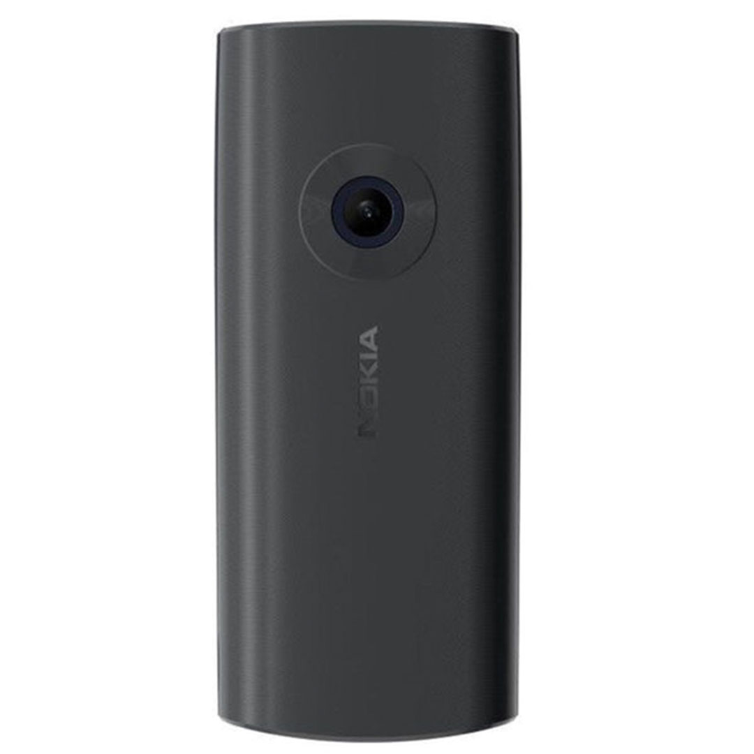 نوكيا 110 موبايل - شريحتين - 2G - أسود