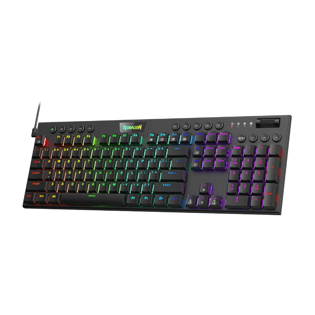 K619 كيبورد العاب سلكي - أسود