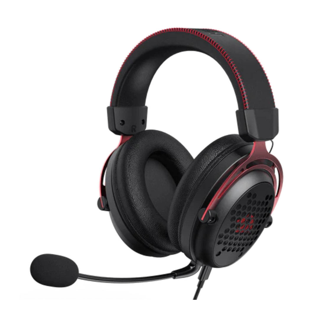 H386 سماعة رأس سلكية للالعاب - أسود