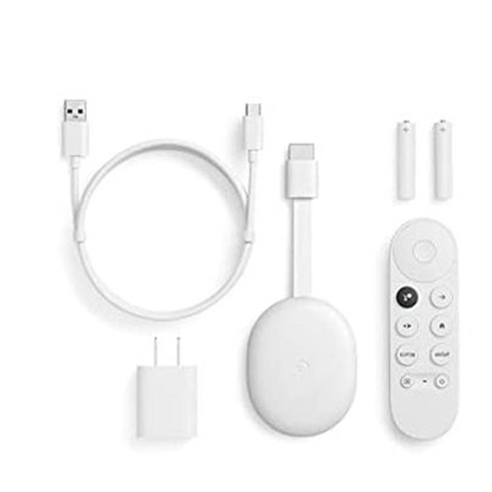 GA01919-US جوجل كروم كاست مع جهاز تحكم - أبيض