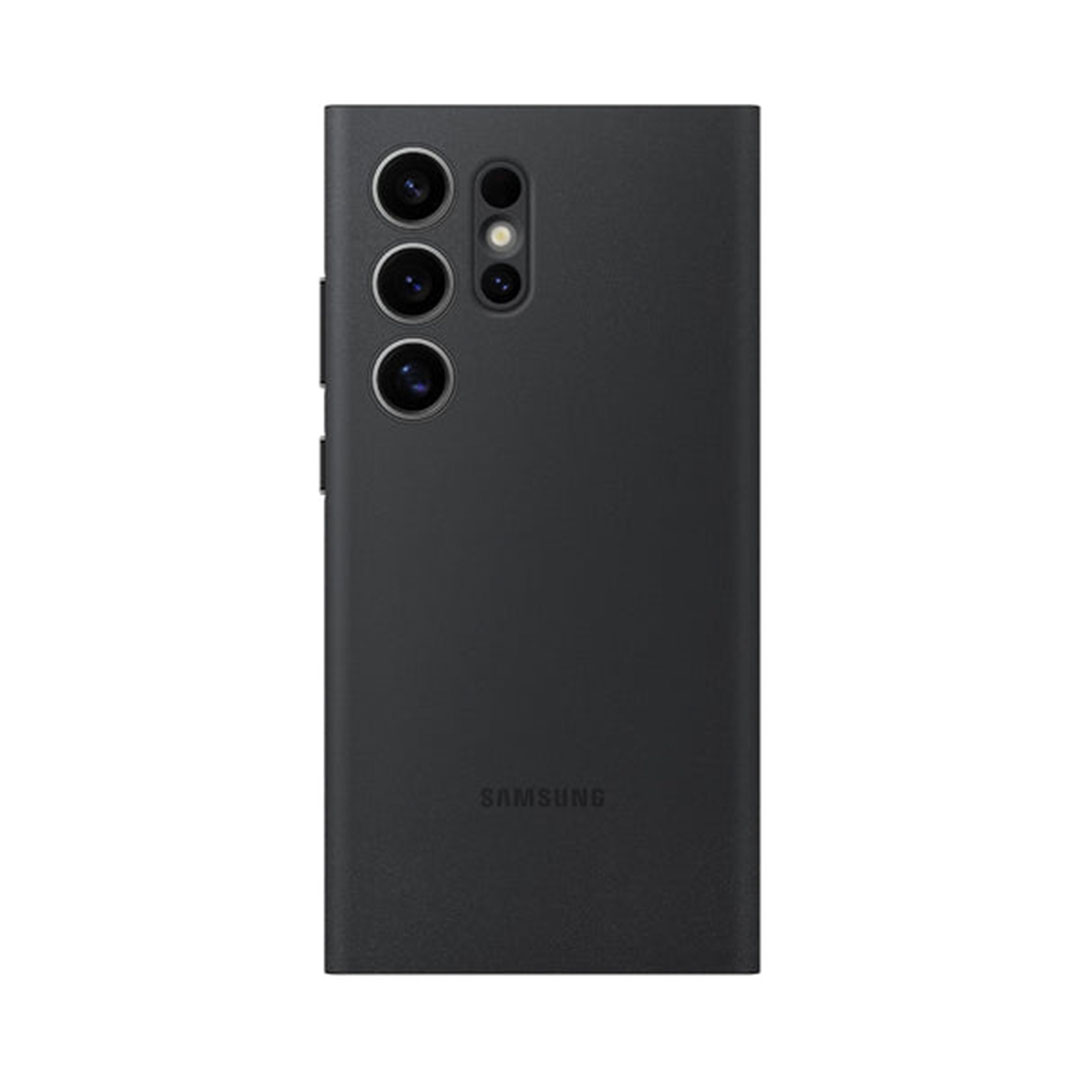 جراب سيليكون سمارت لسامسونج جالاكسي الترا S24 - أسود