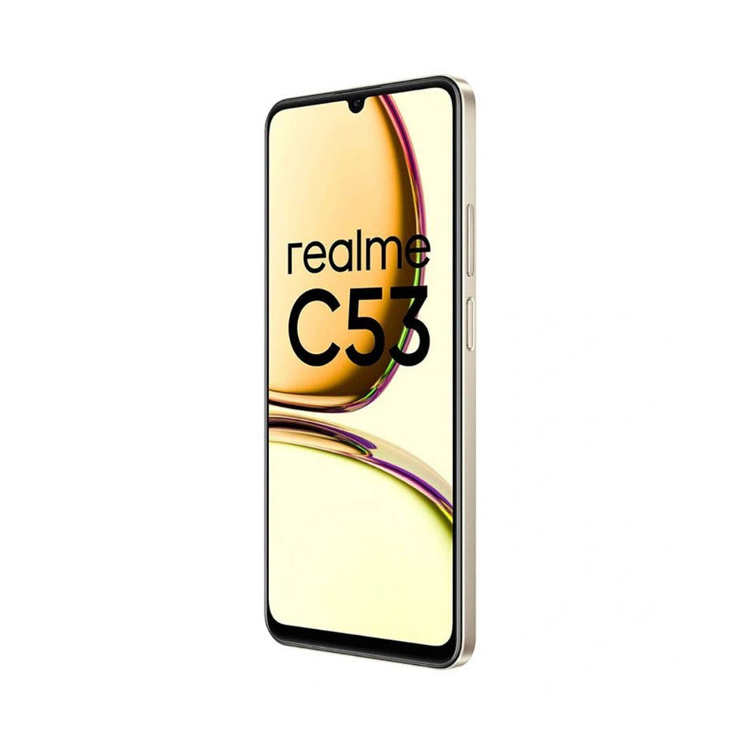 ريلمي C53 موبايل - 128/6 جيجا - شريحتين - 4G - ذهبي - MO660