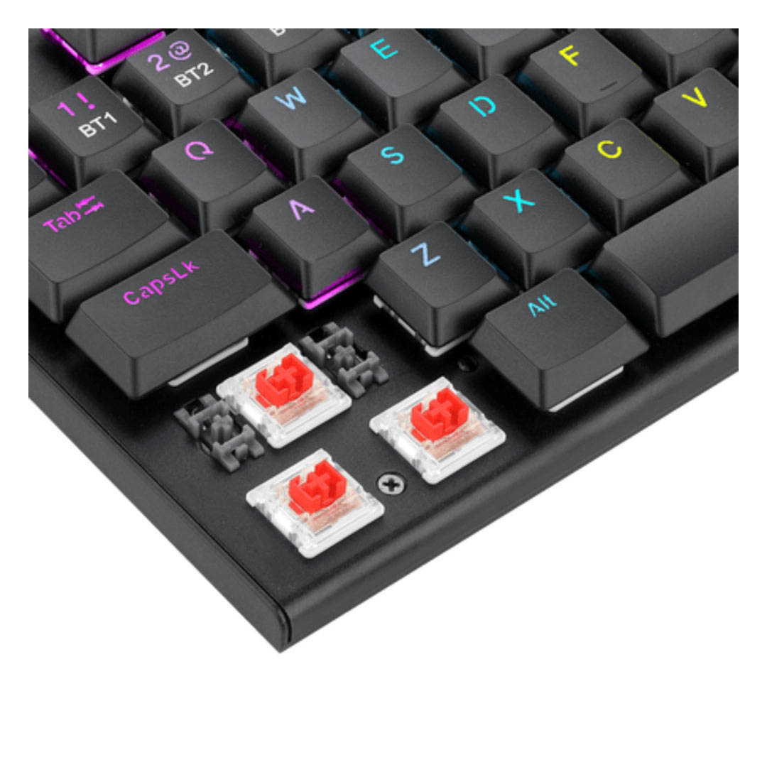 K618 كيبورد العاب لا سلكي - أسود