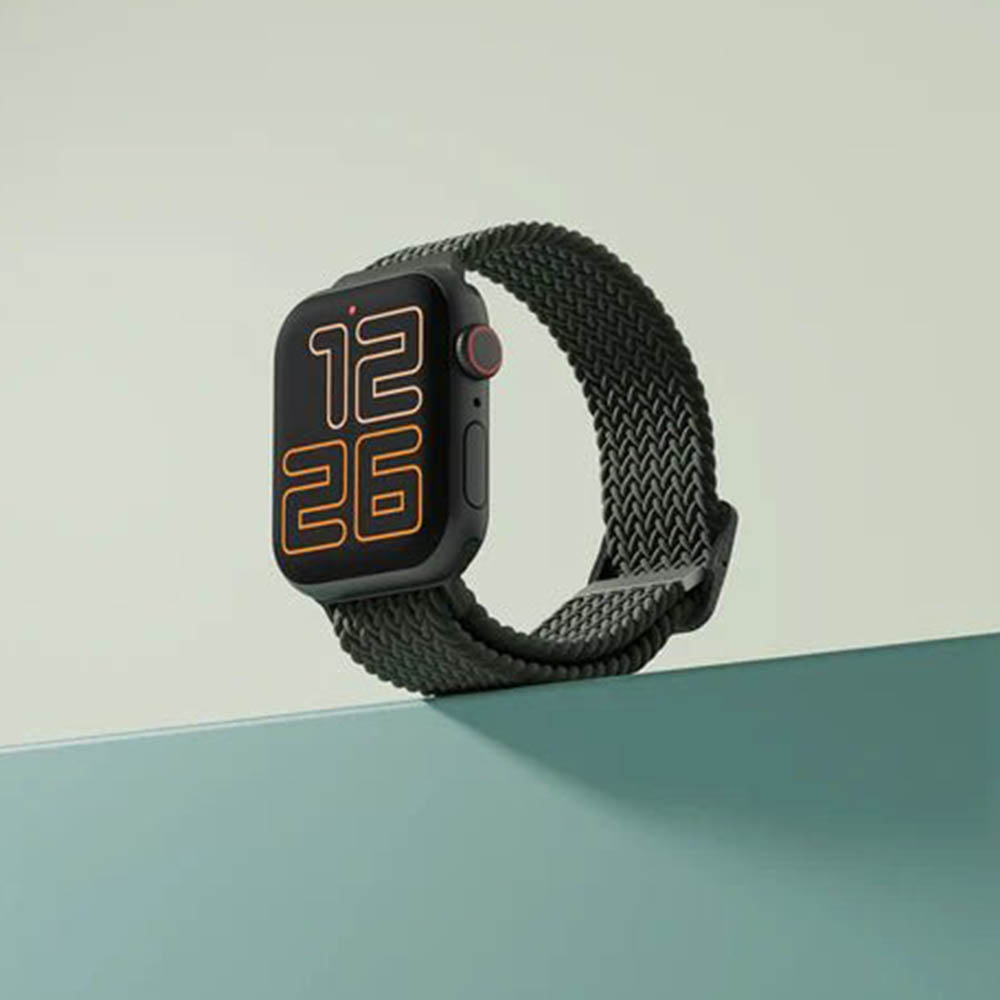 أسورة لساعة أبل سمارت - 44-42 مم - زيتي