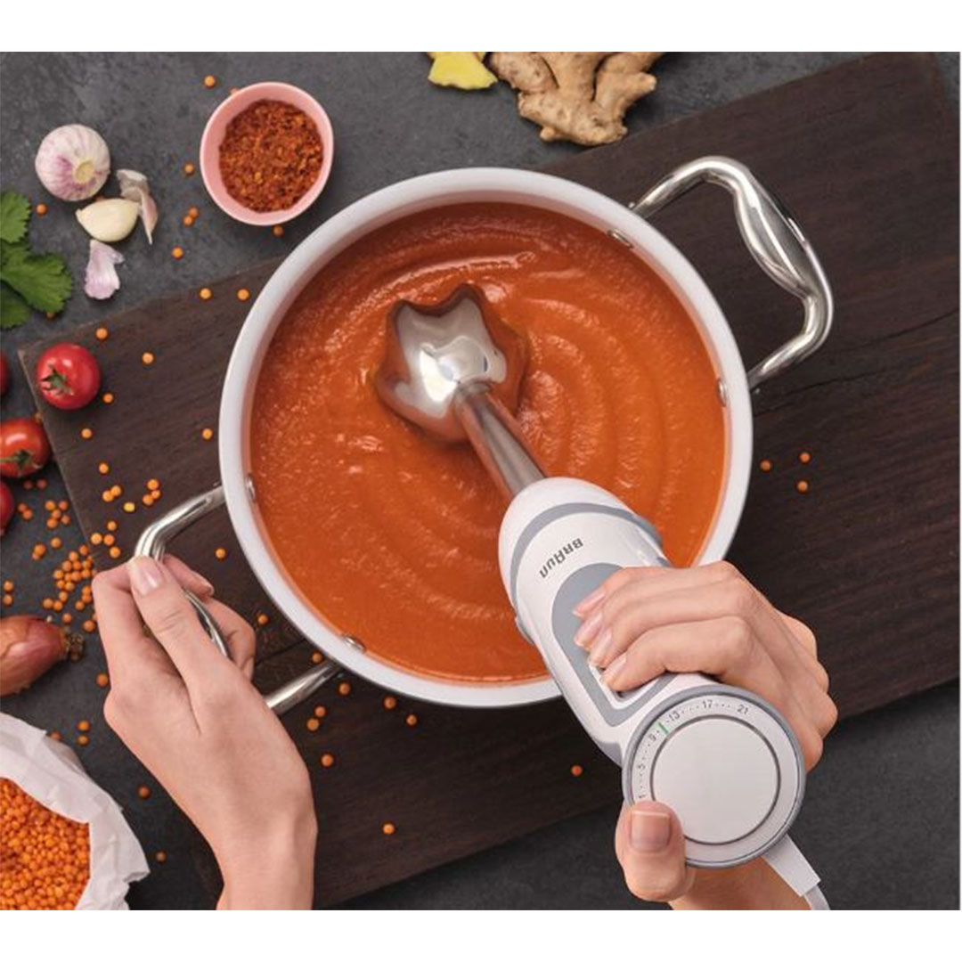 MQ 5245 WH خلاط يدوي براون - 1000 وات - ابيض/رمادي