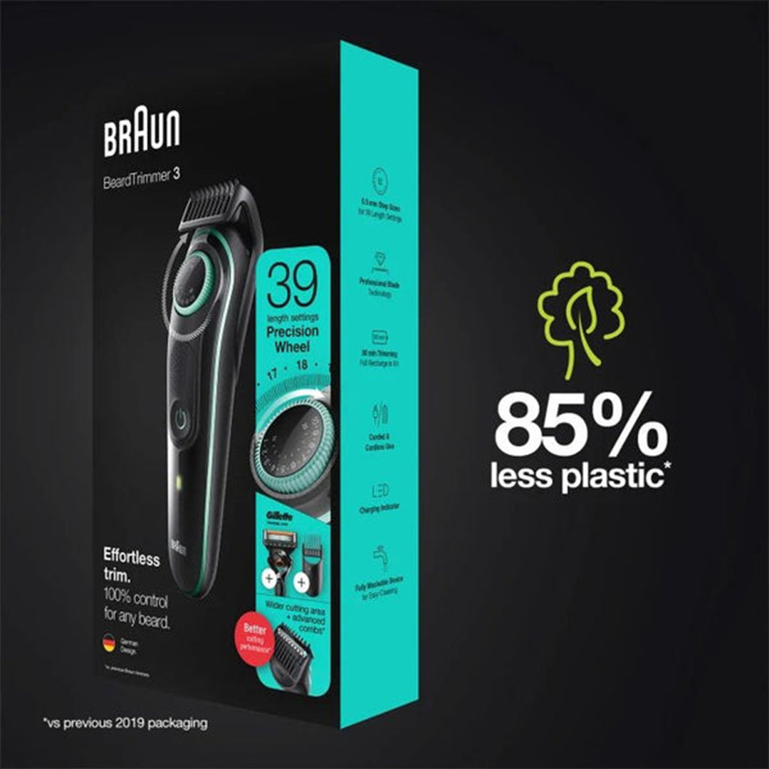 T3341 ماكينة حلاقة قابلة للشحن - اسود