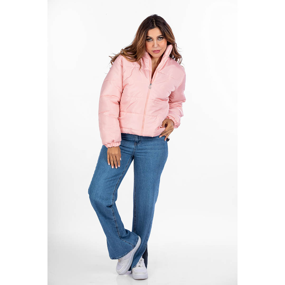 جاكيت بامب حريمي مقاوم للمياه - نود