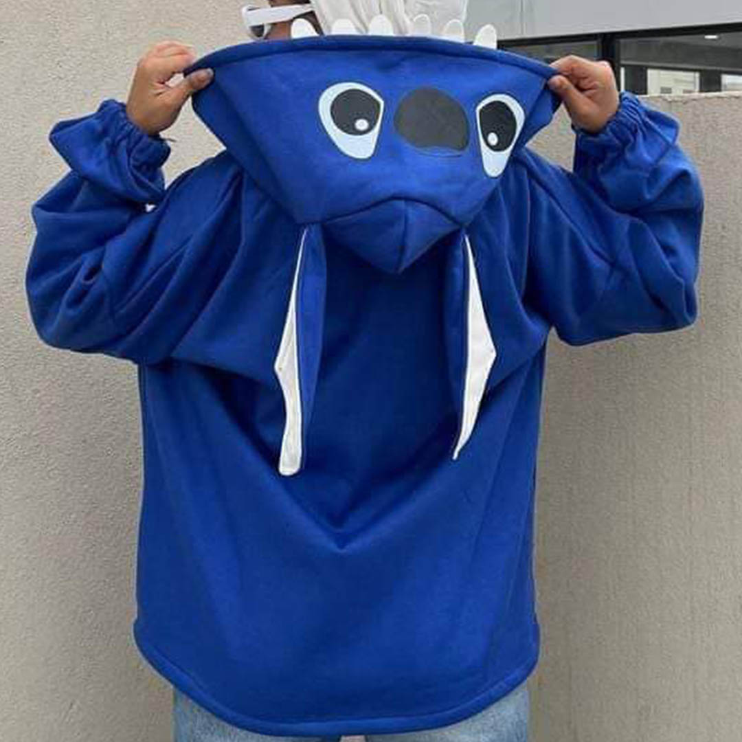 هودي للجنسيين - ستيتش - أزرق