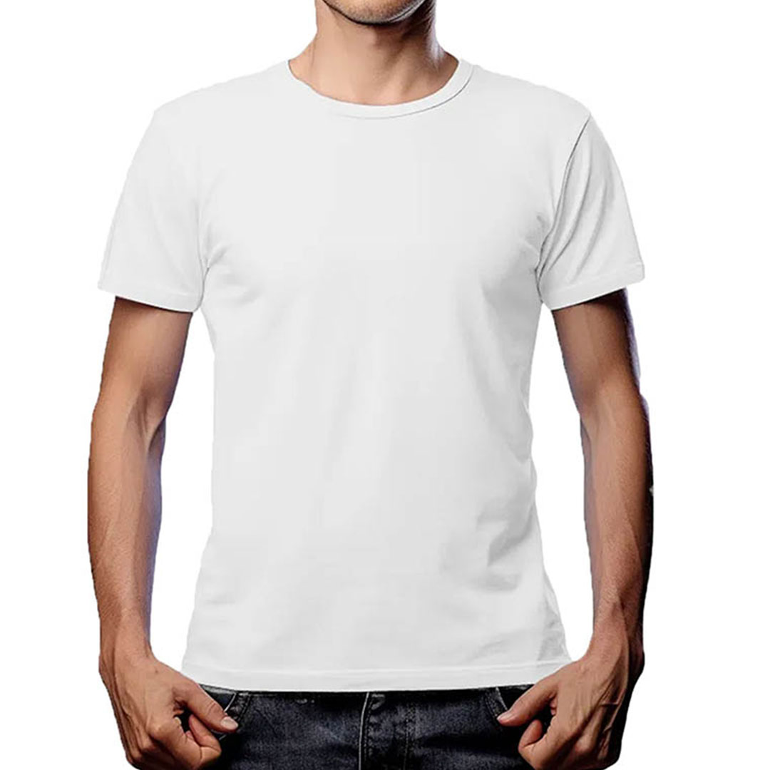 تيشيرت نص كم رجالي - 3 قطع - أبيض/أسود/رمادي