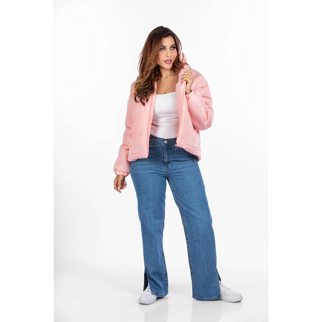 جاكيت بامب حريمي مقاوم للمياه - نود