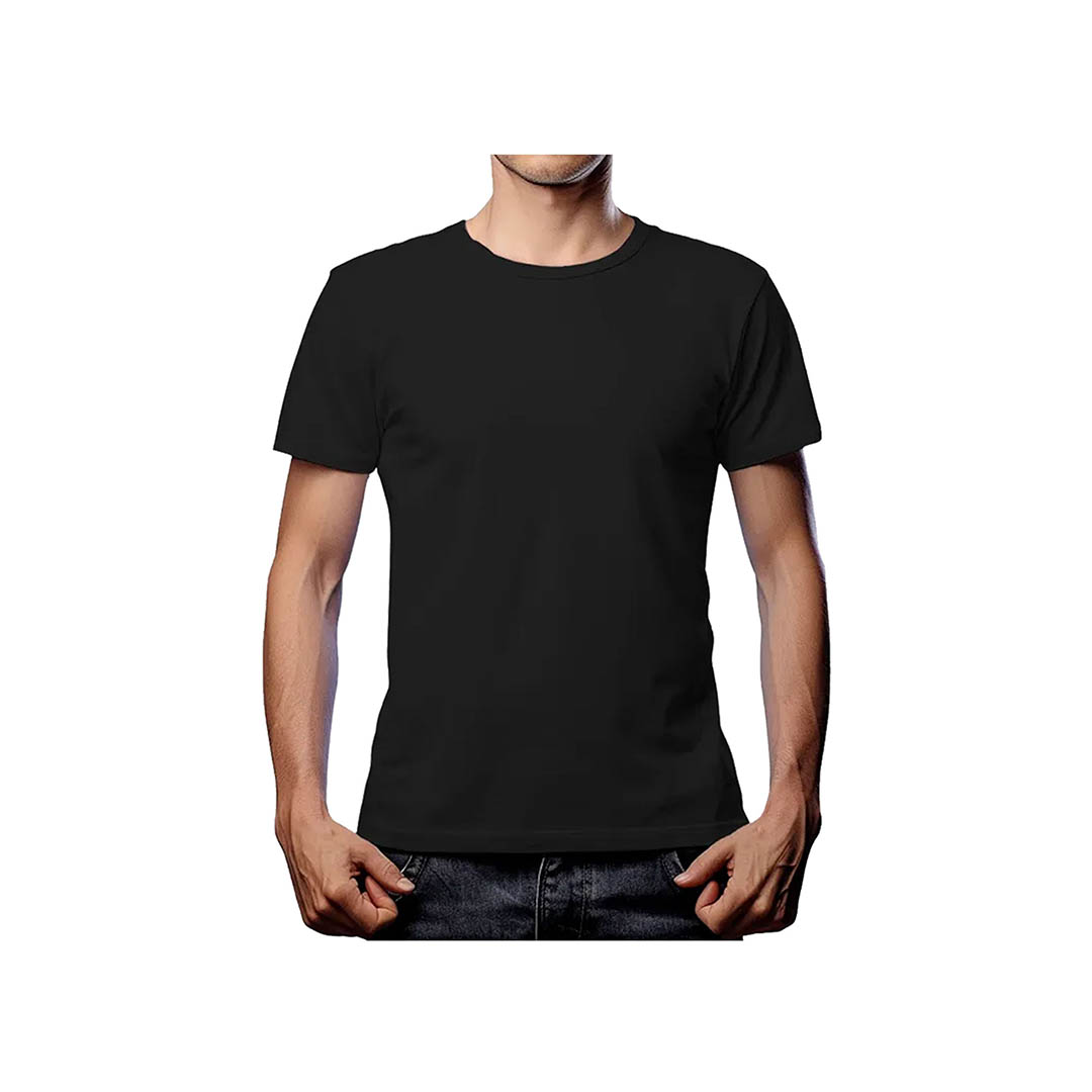 تيشيرت نص كم رجالي - 3 قطعة - نبيتي/أسود/أبيض