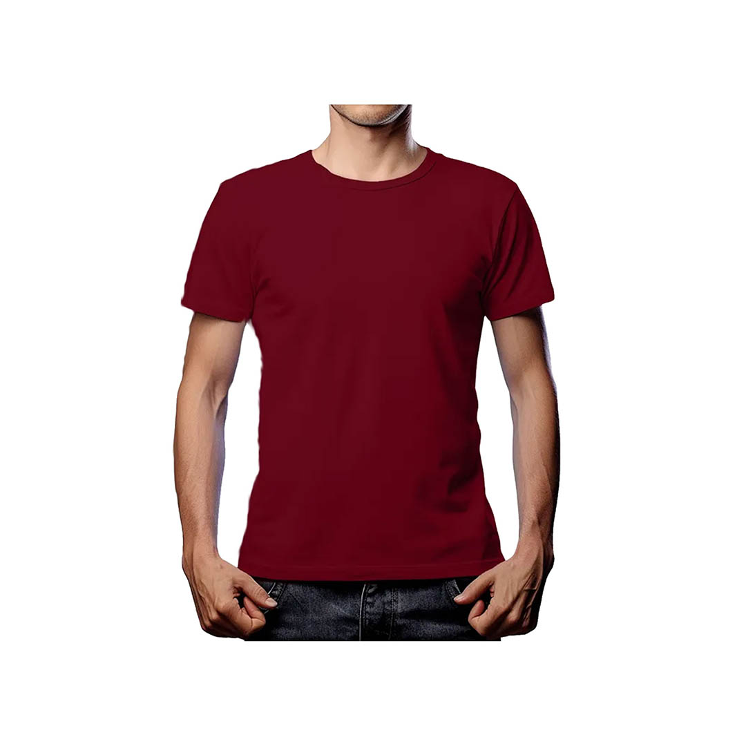 تيشيرت نص كم رجالي - 3 قطعة - نبيتي/أسود/أبيض