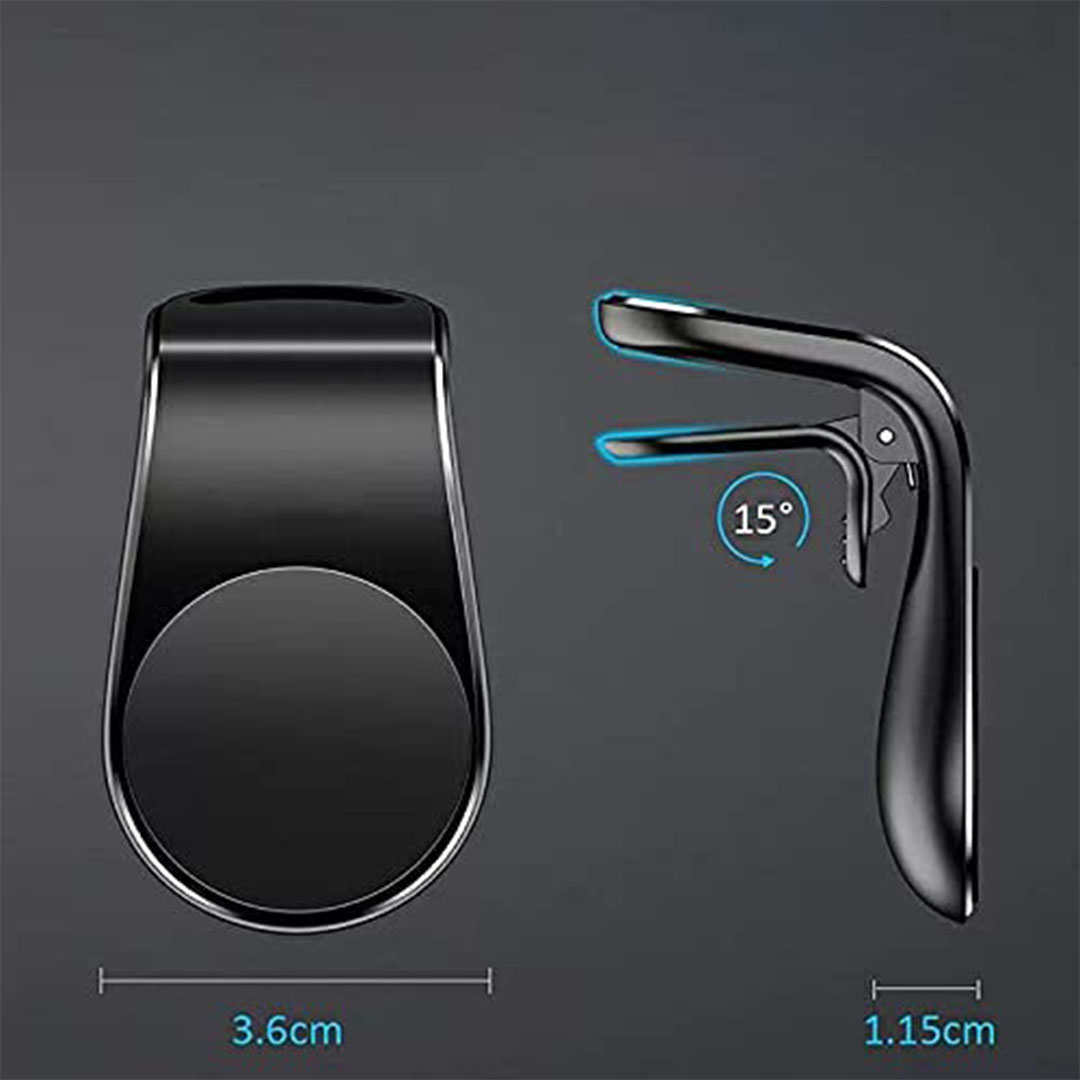 حامل موبايل سيارة مغناطيسي - مشبك فتحة التهوية