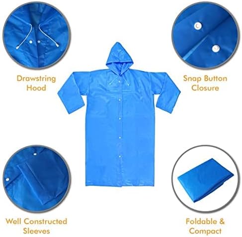 معطف واقي من المطر - أزرق