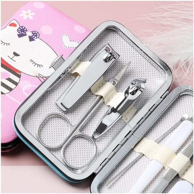 طقم العنايه بالأظافر - 7 قطع