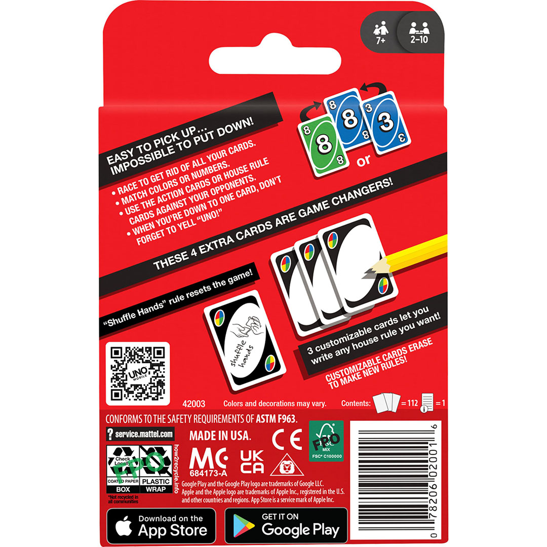 لعبة بطاقات اونو