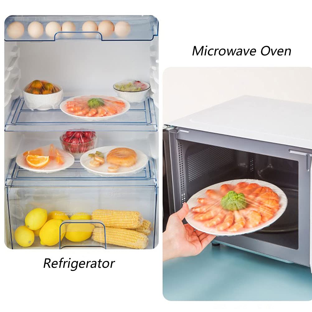 اكياس بلاستيك لحفظ الطعام بأستك - 100 قطعة