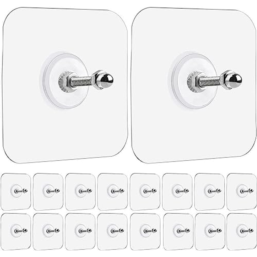 بديل المسمار لتثبيت الأشياء على الجدران بدون حفر - 40 قطعة