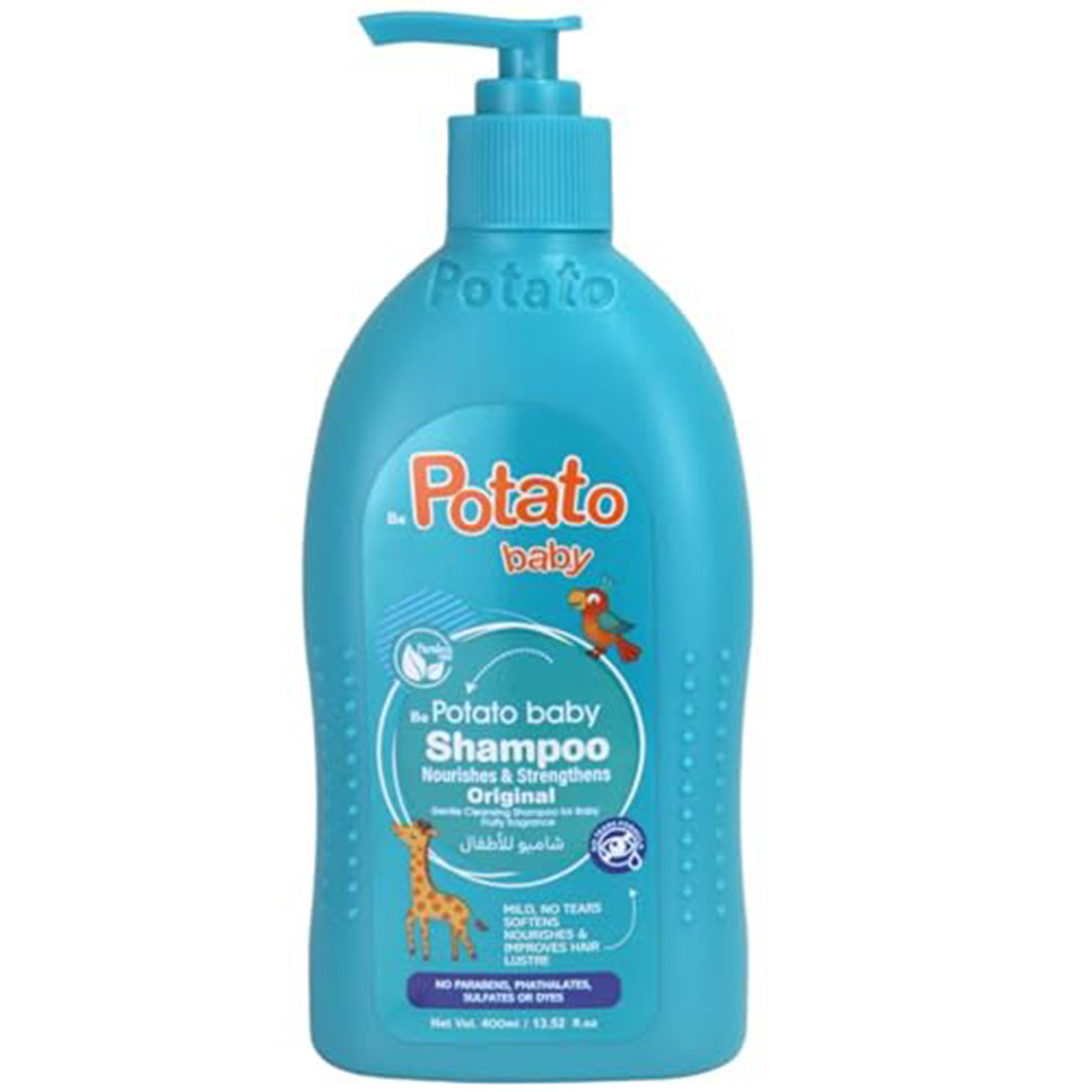 بوتاتو شامبو اطفال يغذي ويقوي خالي من البارابين مع اوريجينال - 400 مللي