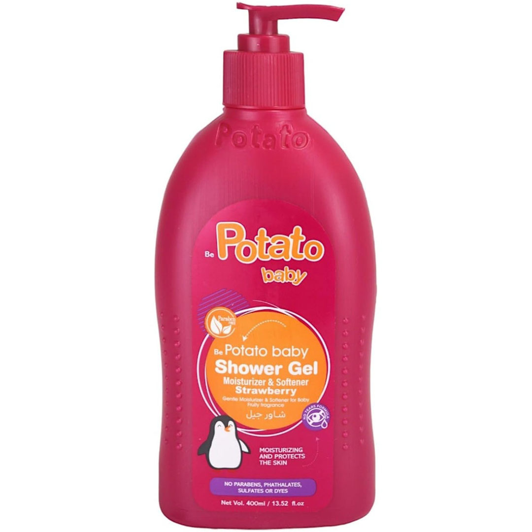 بوتاتو بيبي جل استحمام برائحة الفراوله - 400 مللي