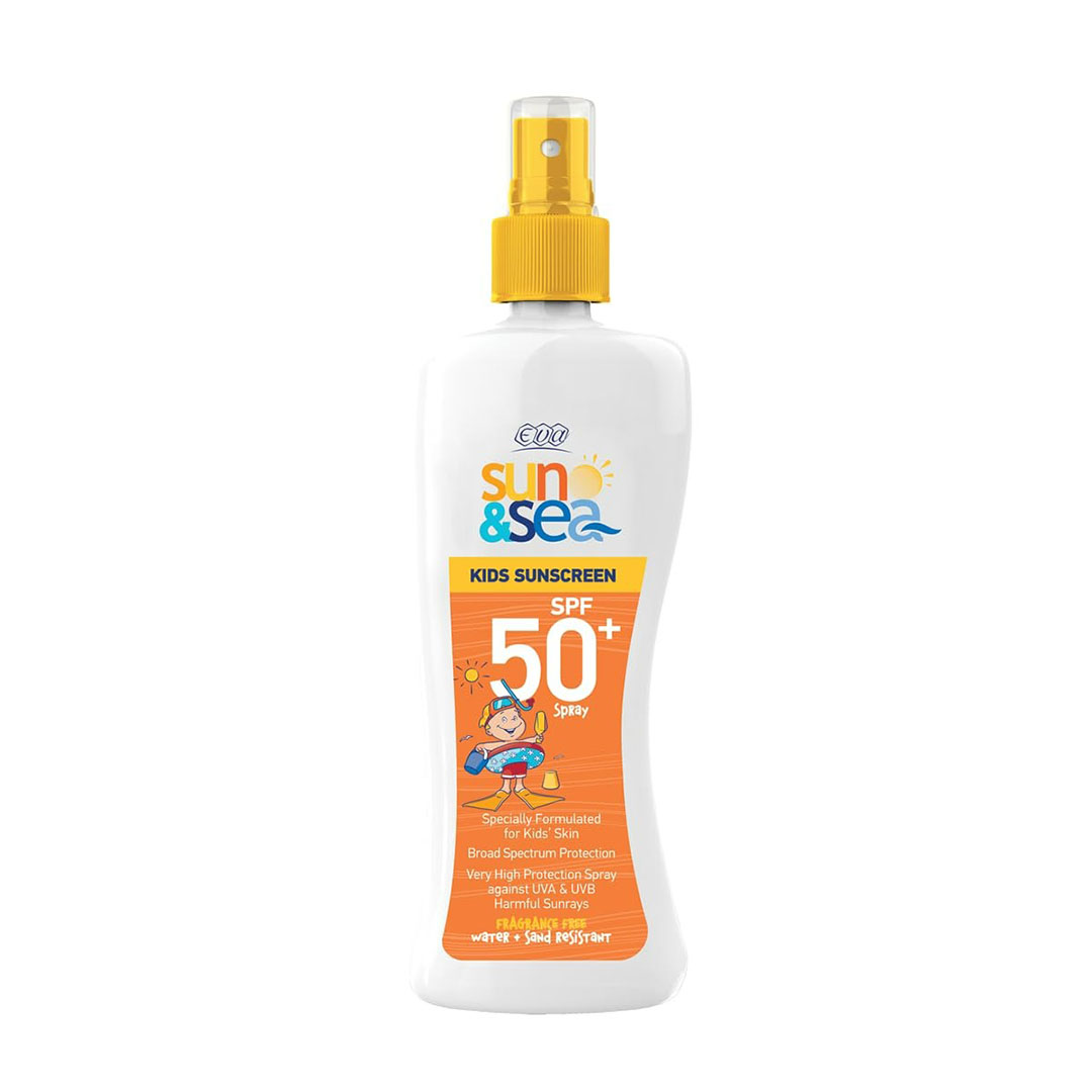 لوشن صن اند سي للأطفال - إيفا - بخاخ - 200 مل - SPF 50
