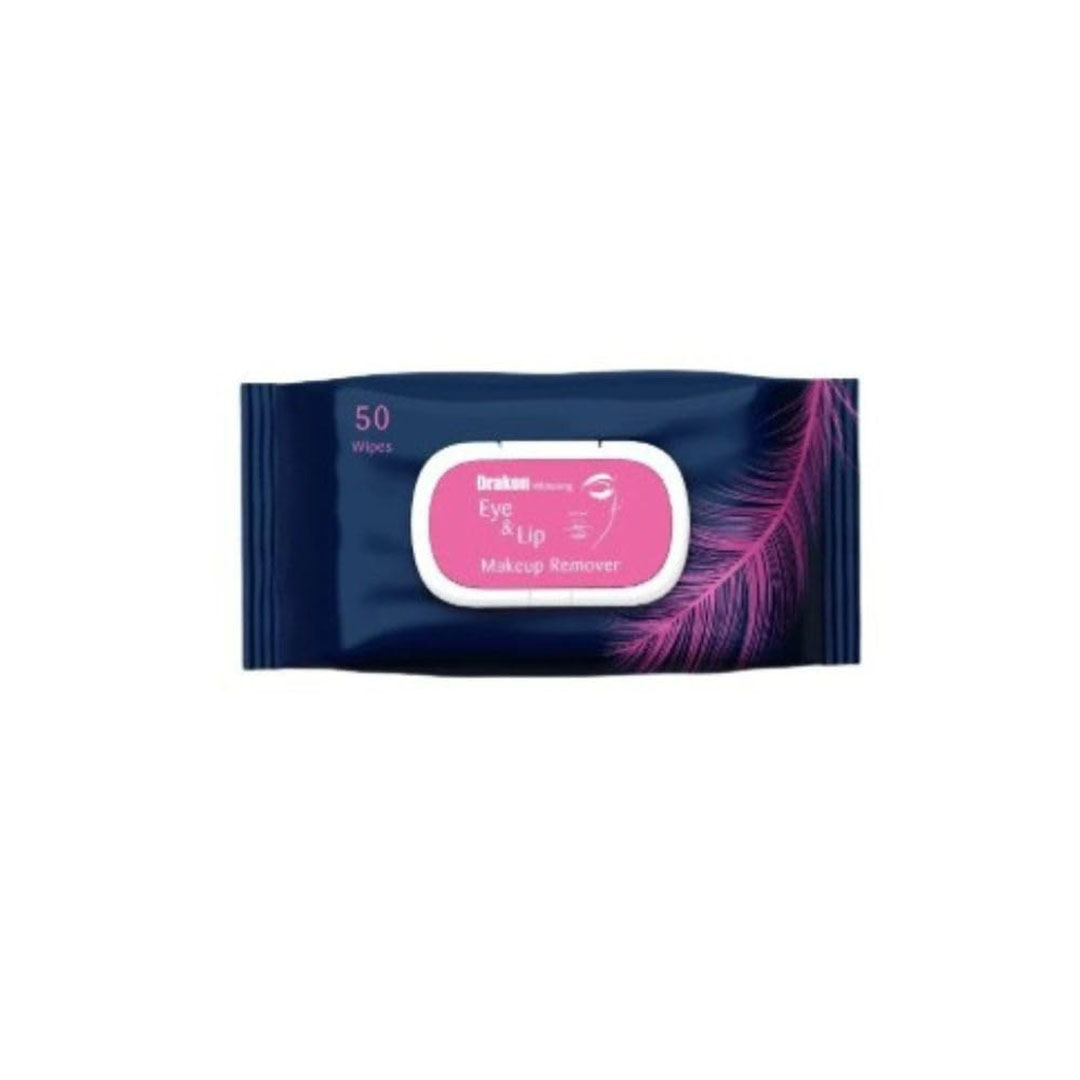 مناديل إزالة مكياج 4 في 1 - دراكون - 50 منديل