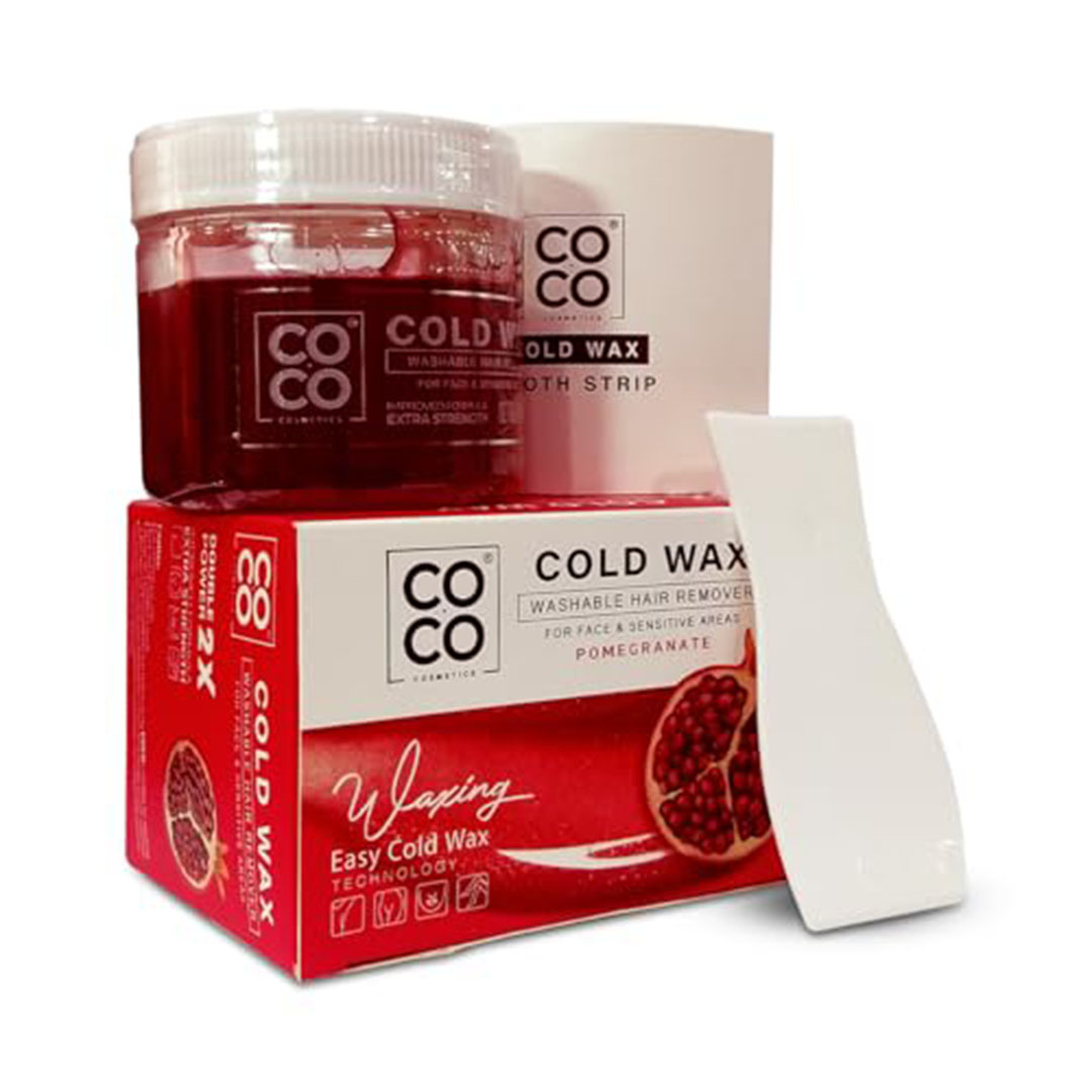 شمع لازالة الشعر رمان بارد من كوكو واكس -  250 جرام
