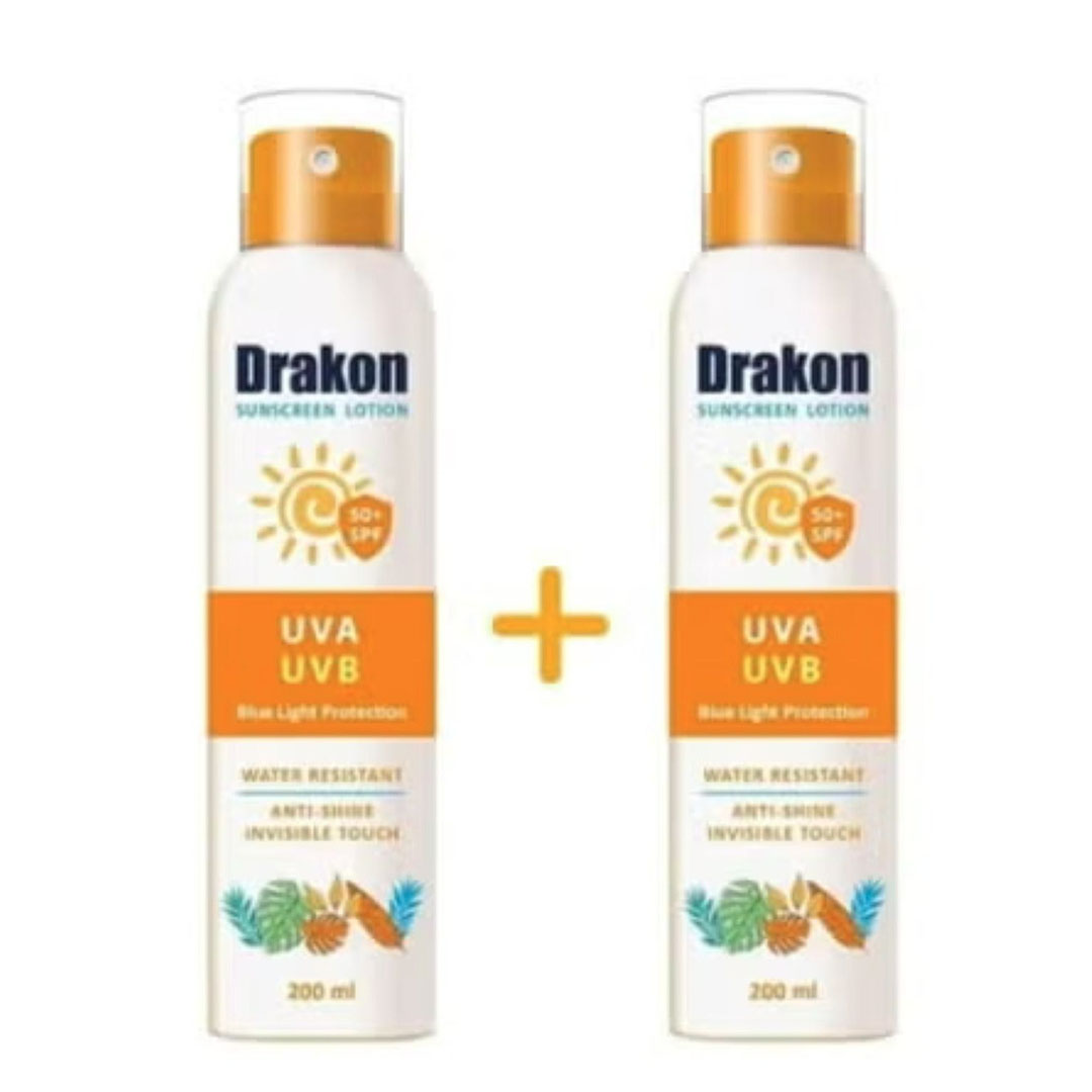 لوشن واقي شمس - دراكون - 200 مل - عرض 1+1