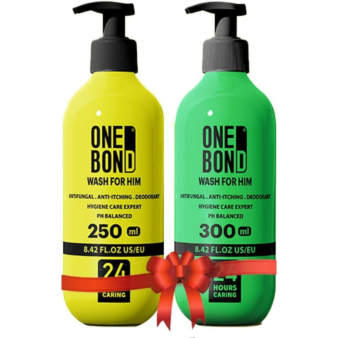 وان بوند غسول رجالى للمناطق الحساسة - أخضر+أصفر - 300 مل